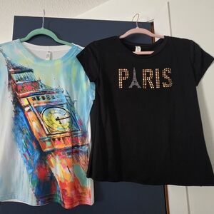 NWOT Capital City T-Shirts Paris And London